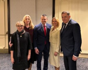 Dodik and Cvijanović meet with Trump administration members in Washington