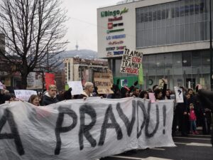 Seventh protest in Sarajevo over tram accident
