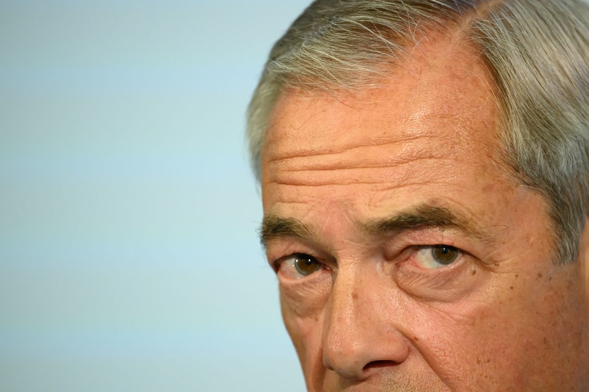 Nigel Farage of Reform UK