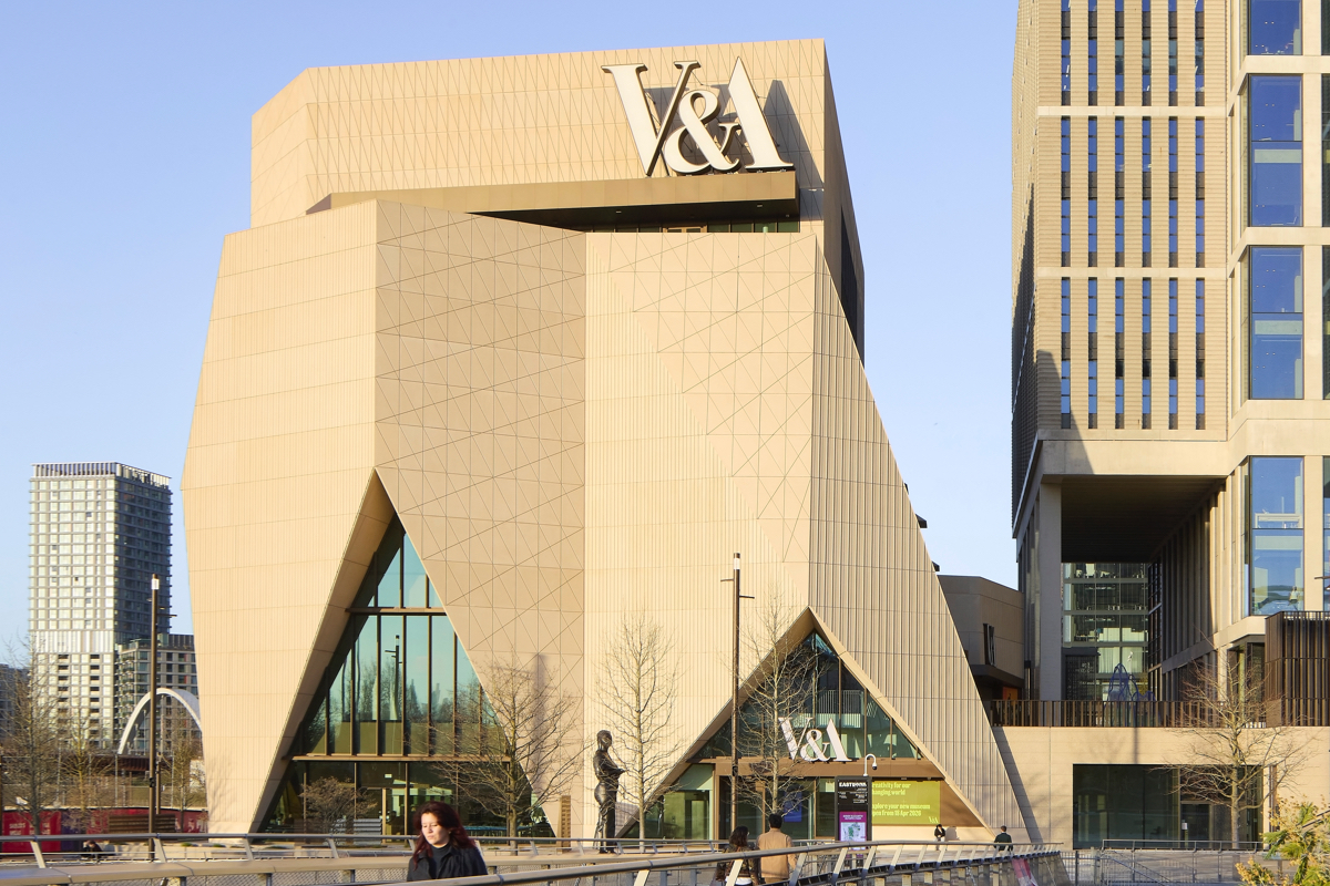Exterior view of a VA office building, representing veteran services and support facilities